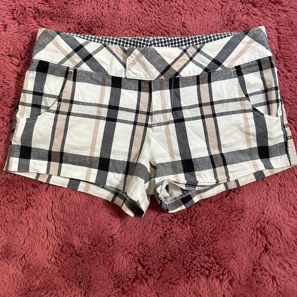 y2k roxy plaid shorts - Picture 3 of 7